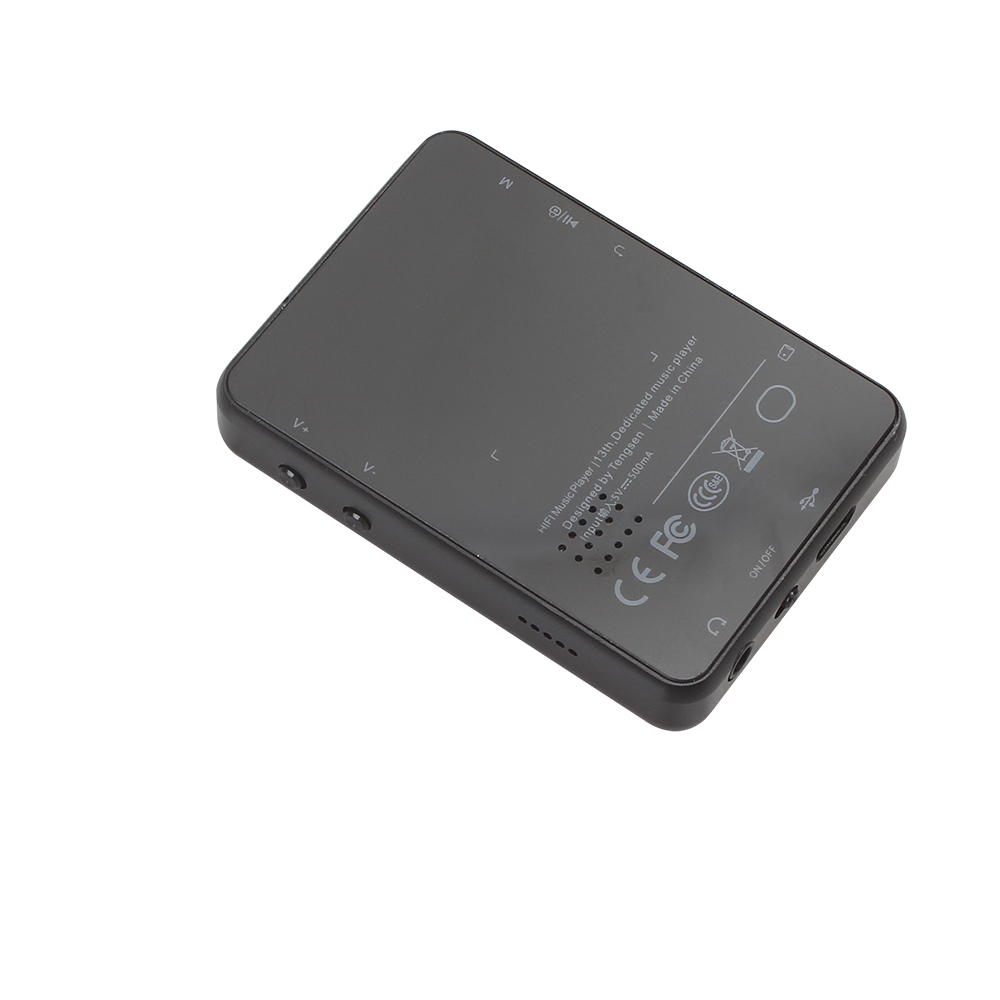 Chenfec MP3 player, 1.8 inch screen Bluetooth 5.2 touchscreen music player with speakers, FM radio, recording, and e-book capabilities