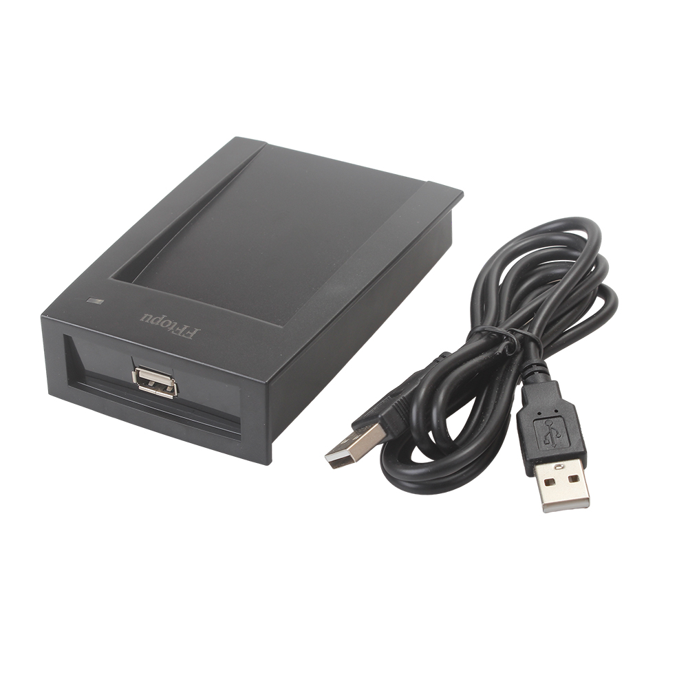 FFtopu Chip card readers,2.0 Smart Card Reader USB Common Access CAC, Compatible With Windows, Mac OS And Linux, Plug And Play, Compatible With Smart Chip Cards ﻿