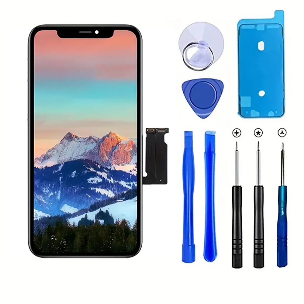 FFtopu Touch screens,IPhone 11 LCD Screen Replacement Assembly LCD Display,3D Touch Screen With Repair Tools Kit For Waterproof Adhesive+Sucker