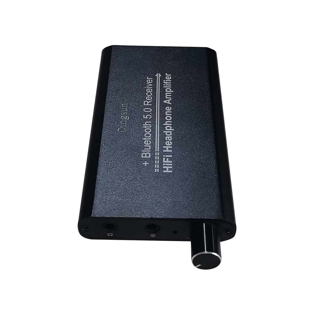 DINGSUN Audio amplifier, Portable HiFi Headphone Amplifier,3.5mm Audio Rechargeable Audio Amplifier Compatible MP3/4, Phones, Computer and Various 3.5mm Audio Digital Devices