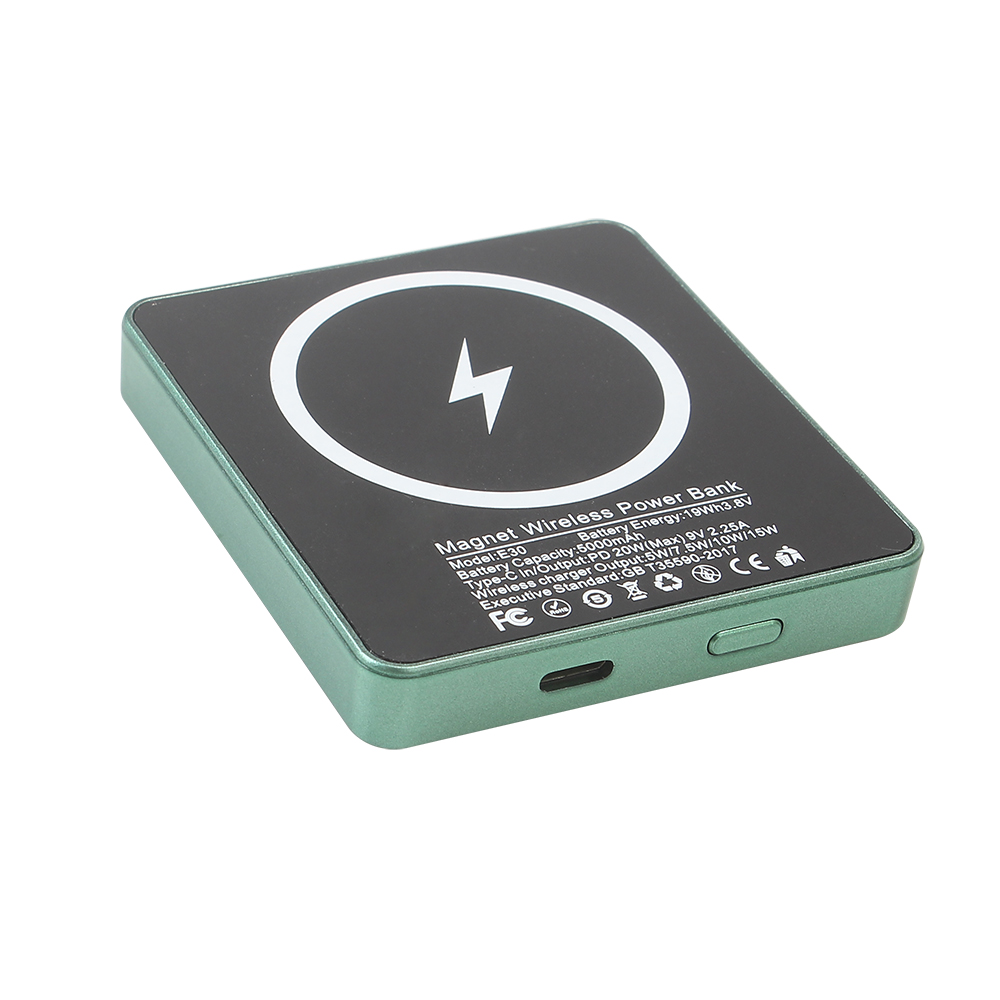 Exquivera Multifunctional battery charger Charging bank 5000mah wireless fast charging with large capacity