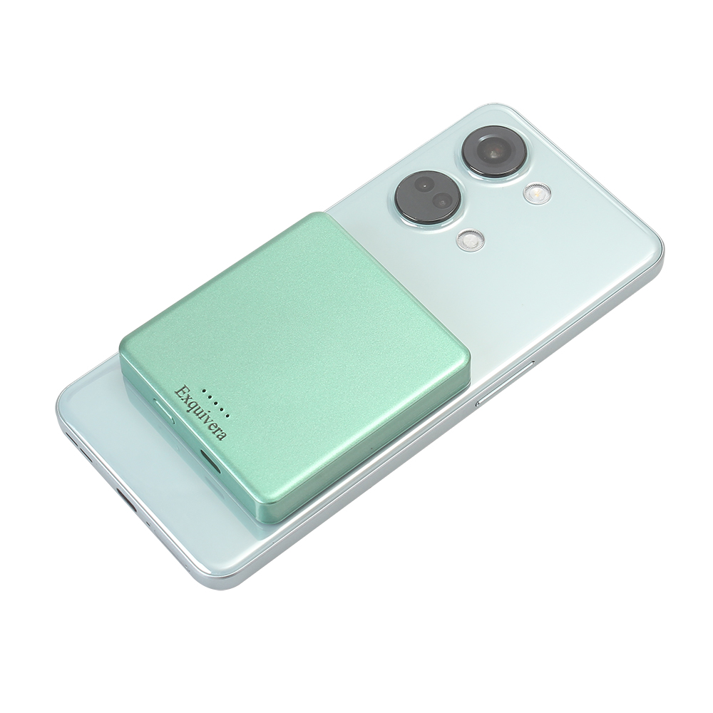 Exquivera Multifunctional battery charger Charging bank 5000mah wireless fast charging with large capacity