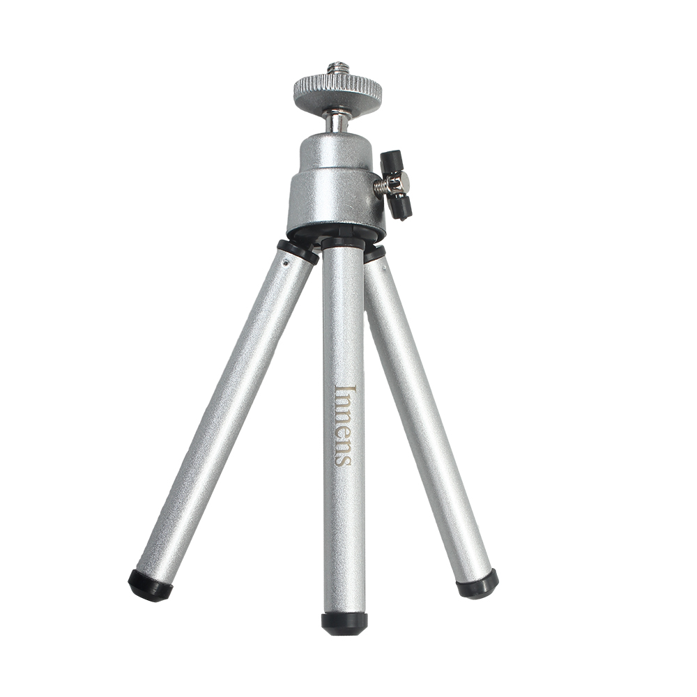 Innens Portable Camera Tripod,Adjustable Mini Aluminum Alloy Tripod for Camera Projector Phone