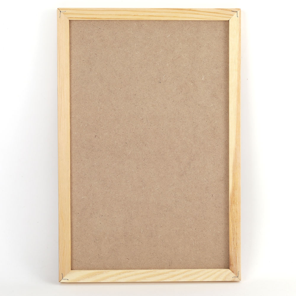 XNYV display boards chalkboard with Wooden Frame, Wipeable Memo Board, Office Accessory, Wall-Mount, 20 x 30 cm, Black