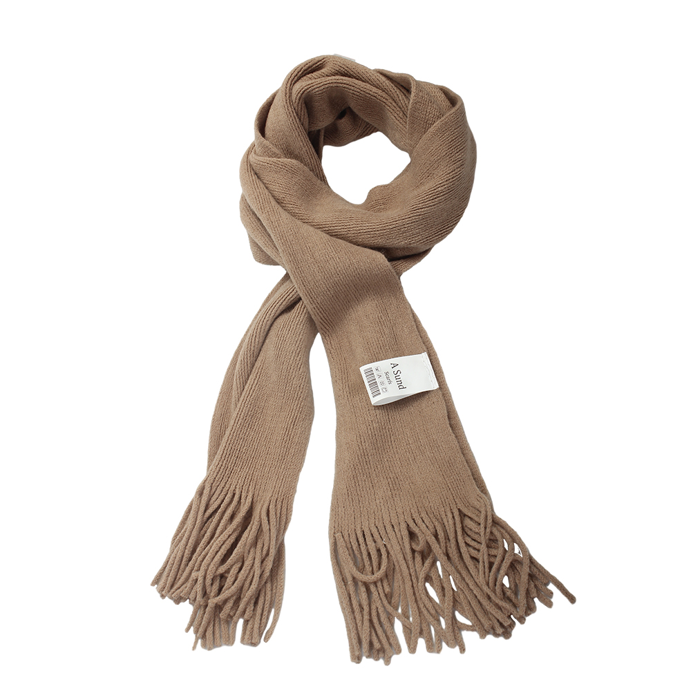 A Sund Soft and Thickened Scarf, Solid Winter Warm Long Versatile Shawl, Dual Use Scarf A Sund Soft and Thickened Scarf, Solid Winter Warm Long Versatile Shawl, Dual Use Scarf