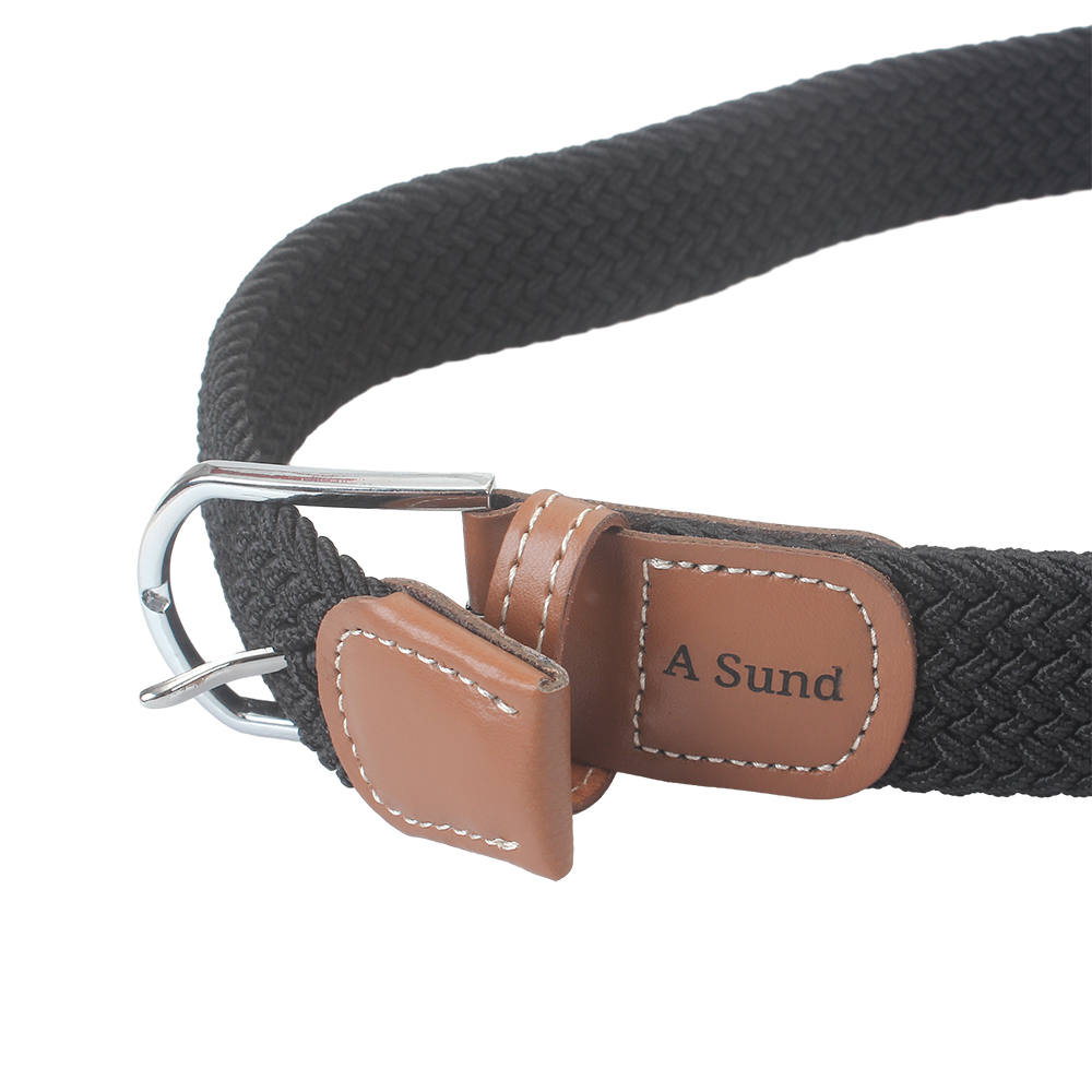 A Sund Belt,Elastic Braided Stretch Belt,Elastic Stretch Belt for Men Golf Casual