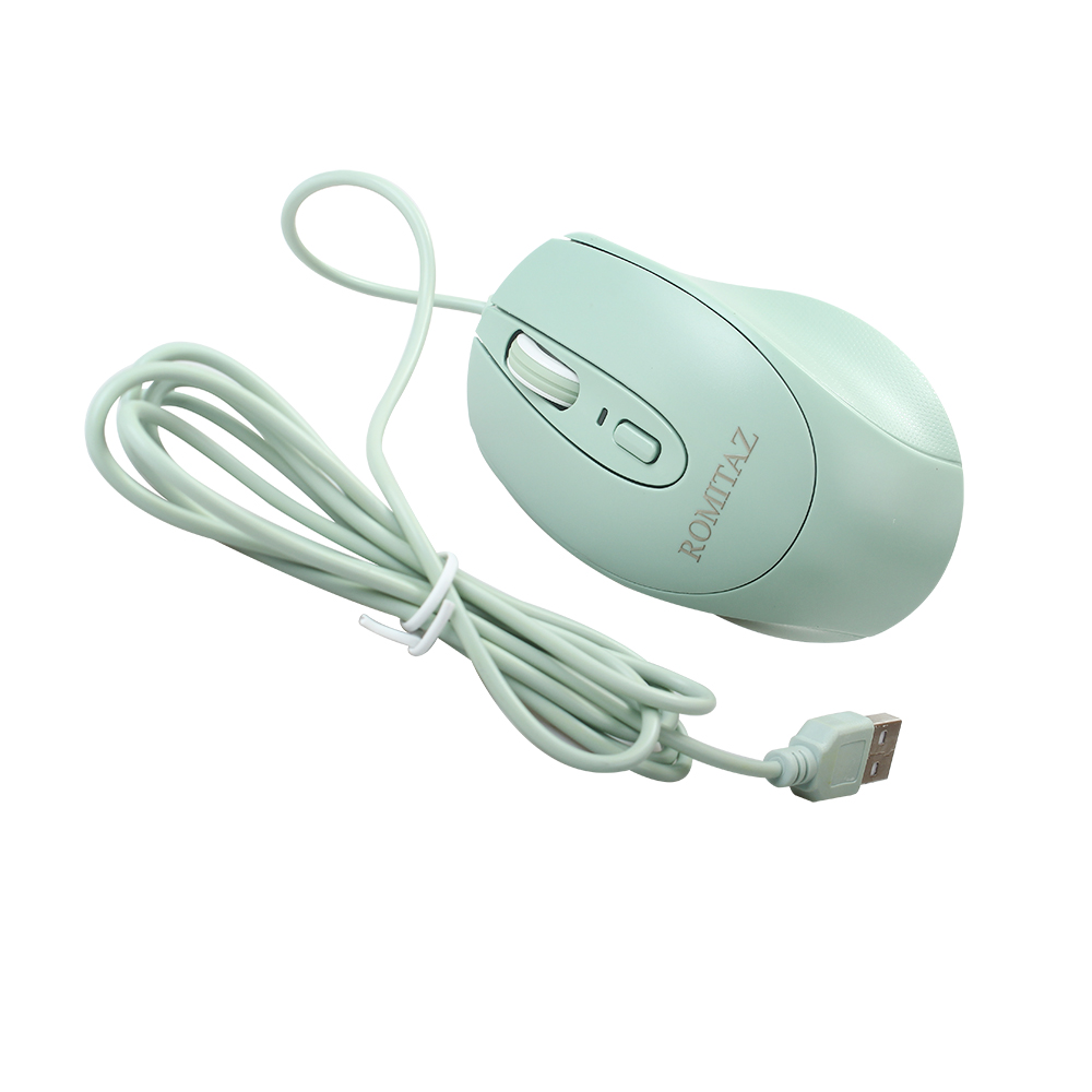 ROMITAZ Computer Mouse Office Silent Games Wired Computer Mouse Laptop Desktop Universal Mouse