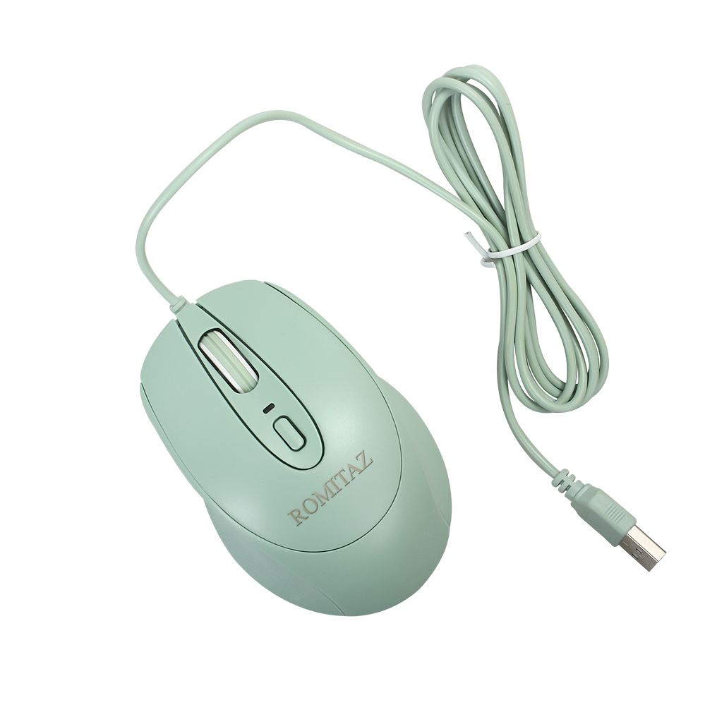 ROMITAZ Computer Mouse Office Silent Games Wired Computer Mouse Laptop Desktop Universal Mouse
