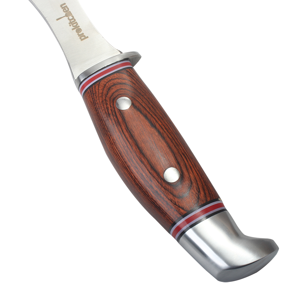 PROKITCHEN Hand-operated animal skinning tool,Outdoors Portable Butcher Game Processor-Includes Sheath,Camping Tool for Outdoor Hunting Survival