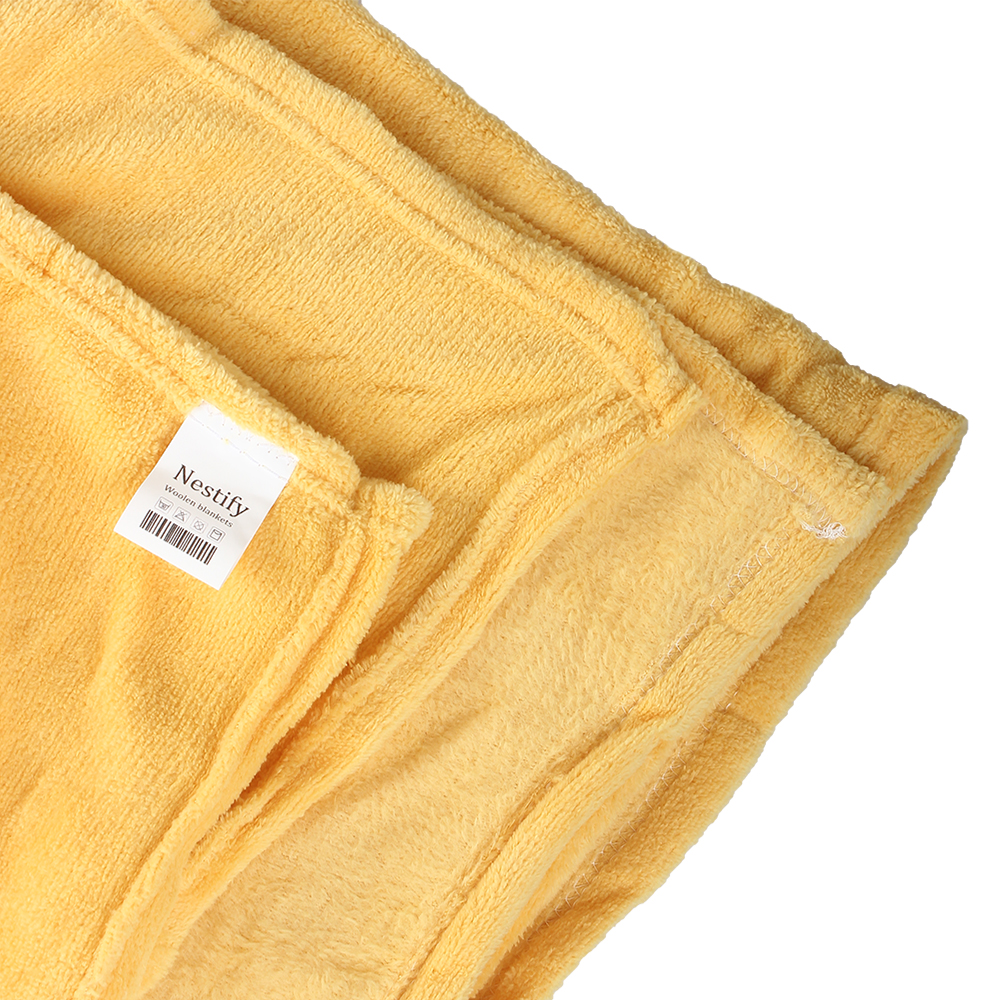 Nestify Blanket, Fluffy Soft Woolen Blanket for Bed, Sofa, Couch, Camping and Travel