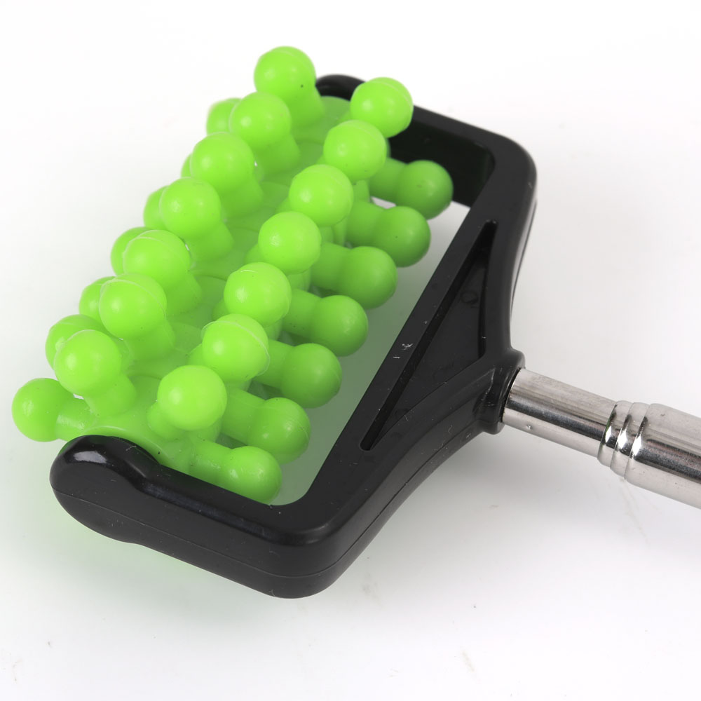 VGVR Long Handle Massager Back Scratcher Body Back Stick Roller for Neck Back Shoulder Massager