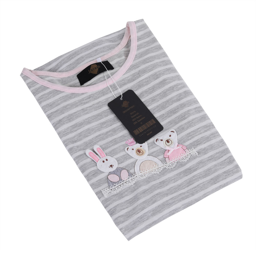 Joyours skirts ,Womens Striped Dress Casual T Shirt Dress Summer Dress A Line Mini Dresses