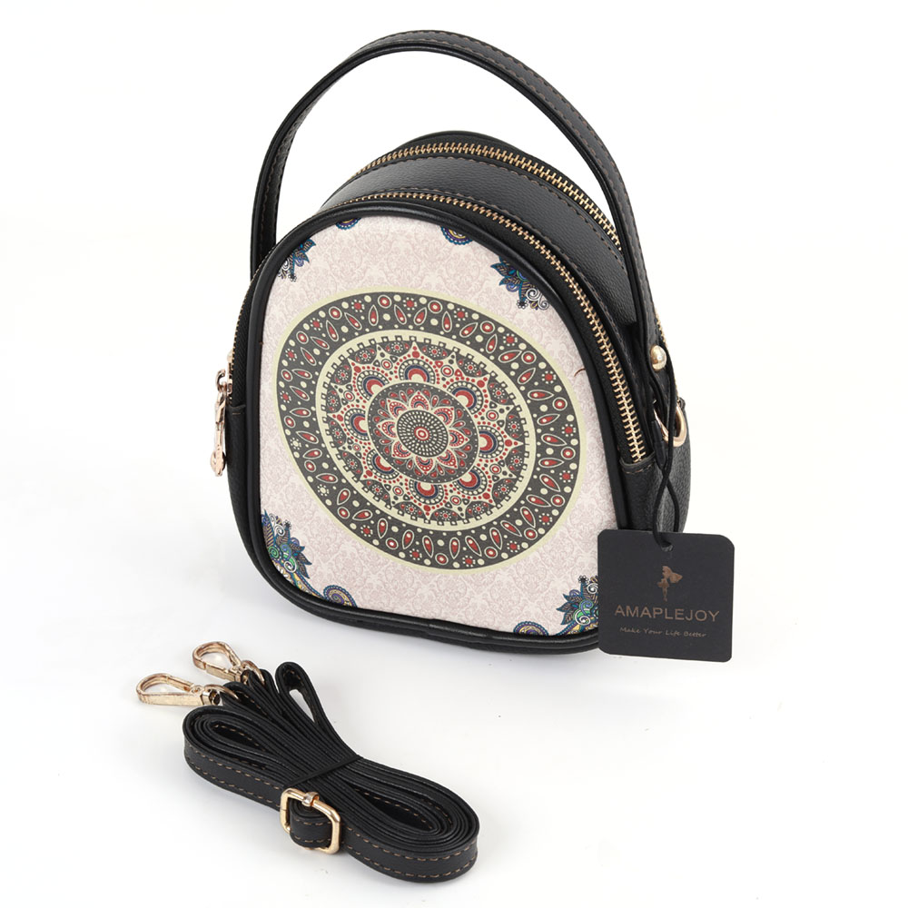 AMAPLEJOY Handbags for ladies,Vintage Small Crossbody Purse Cell Phone Bag for Women ，Small Cross Body Bag for Women PU Leather Handbags with Detachable Strap