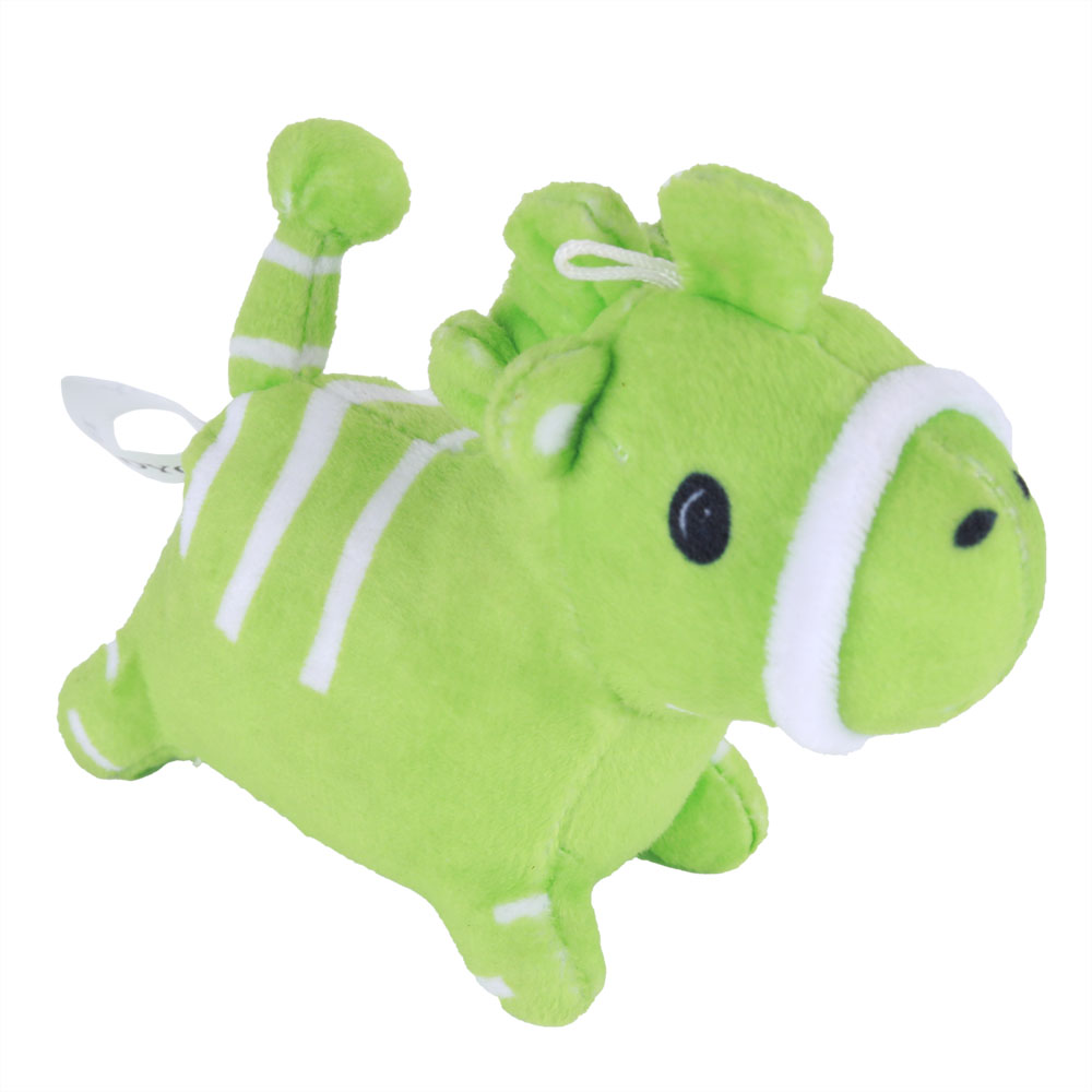 BBDYOY ZEBRA STUFFED TOYS ， Pet Chew Toys Dog Squeaky Toy Tough Plush Toys Perfect for Training Keeping Pets Fit