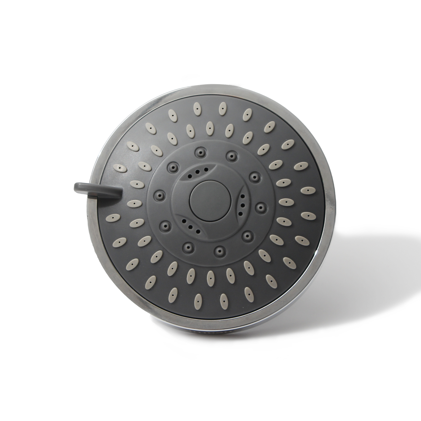 Sneatup Shower heads，4-Inch Rainfall High Pressure Shower Head,Luxury Spa Fixed Showerhead,Adjustable Swivel Joint, 5 Spray Settings Fits Shower Arm Cylindrical Thread Outer Diameter 19 mm