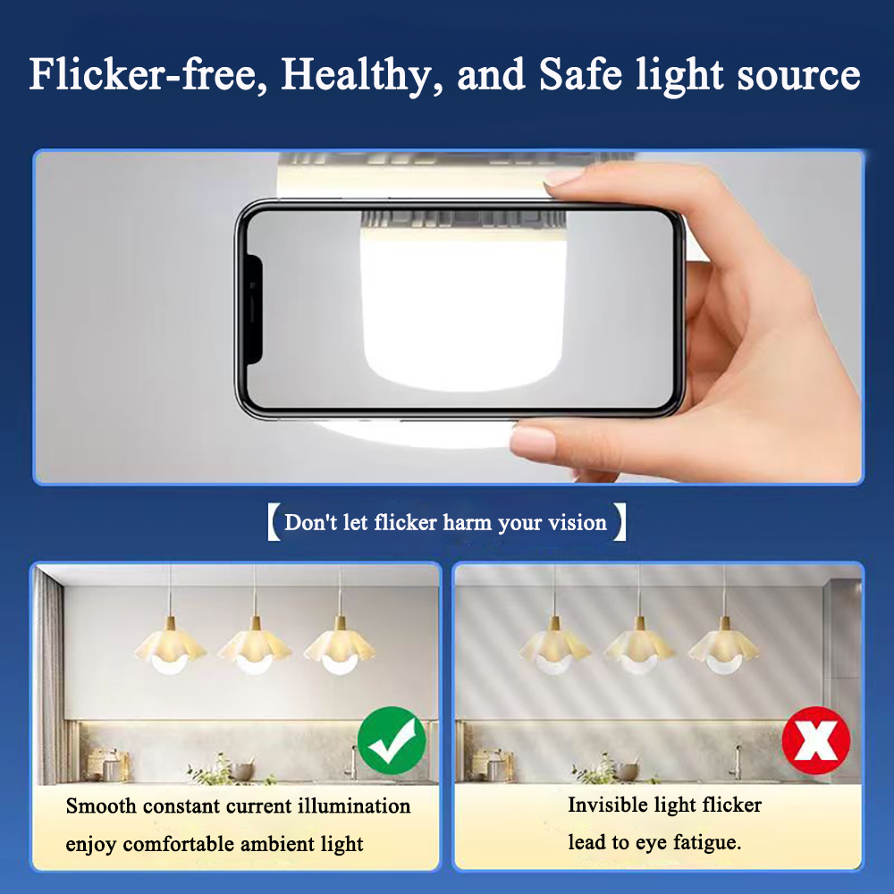 YIER Lamp Bulbs,E27 5W Thread LED Light Bulb Warm White 2700K,5W Equivalent to 40W,2-Pack