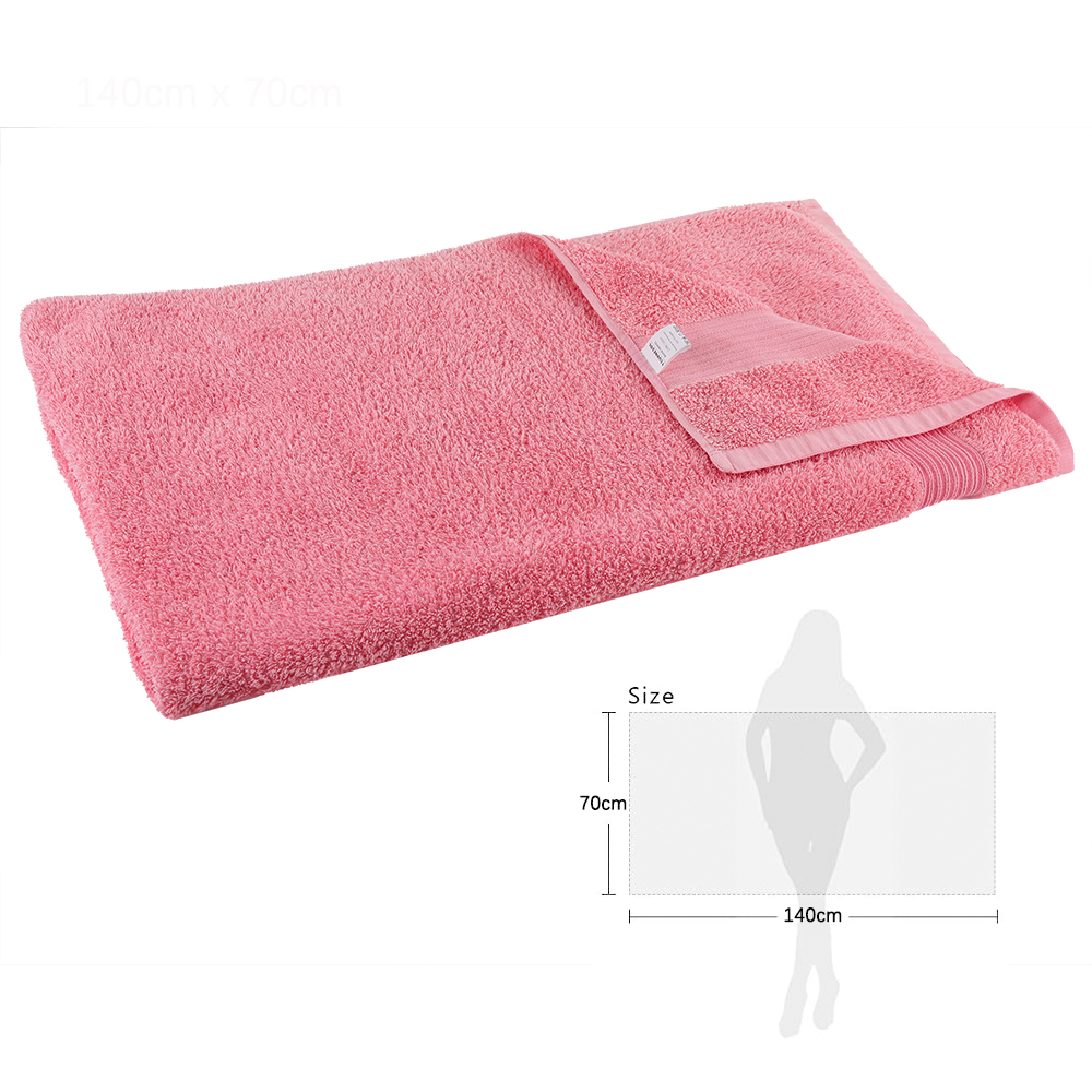 TOURNESOL 2 Pack 100% Cotton Bath Towels Household Washing and Bathing, 27x54 inch Thick Bath Towel