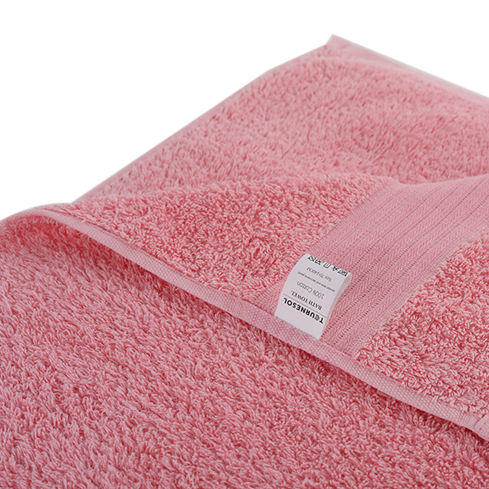 TOURNESOL 2 Pack 100% Cotton Bath Towels Household Washing and Bathing, 27x54 inch Thick Bath Towel