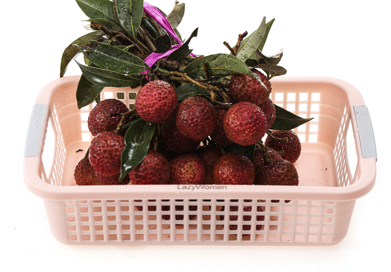 Lazywomen baskets for domestic use,2 pcs Vegetable basket Sundries storage basket plastic storage basket bathroom basket kitchen table organize rectangular snack toy storage box