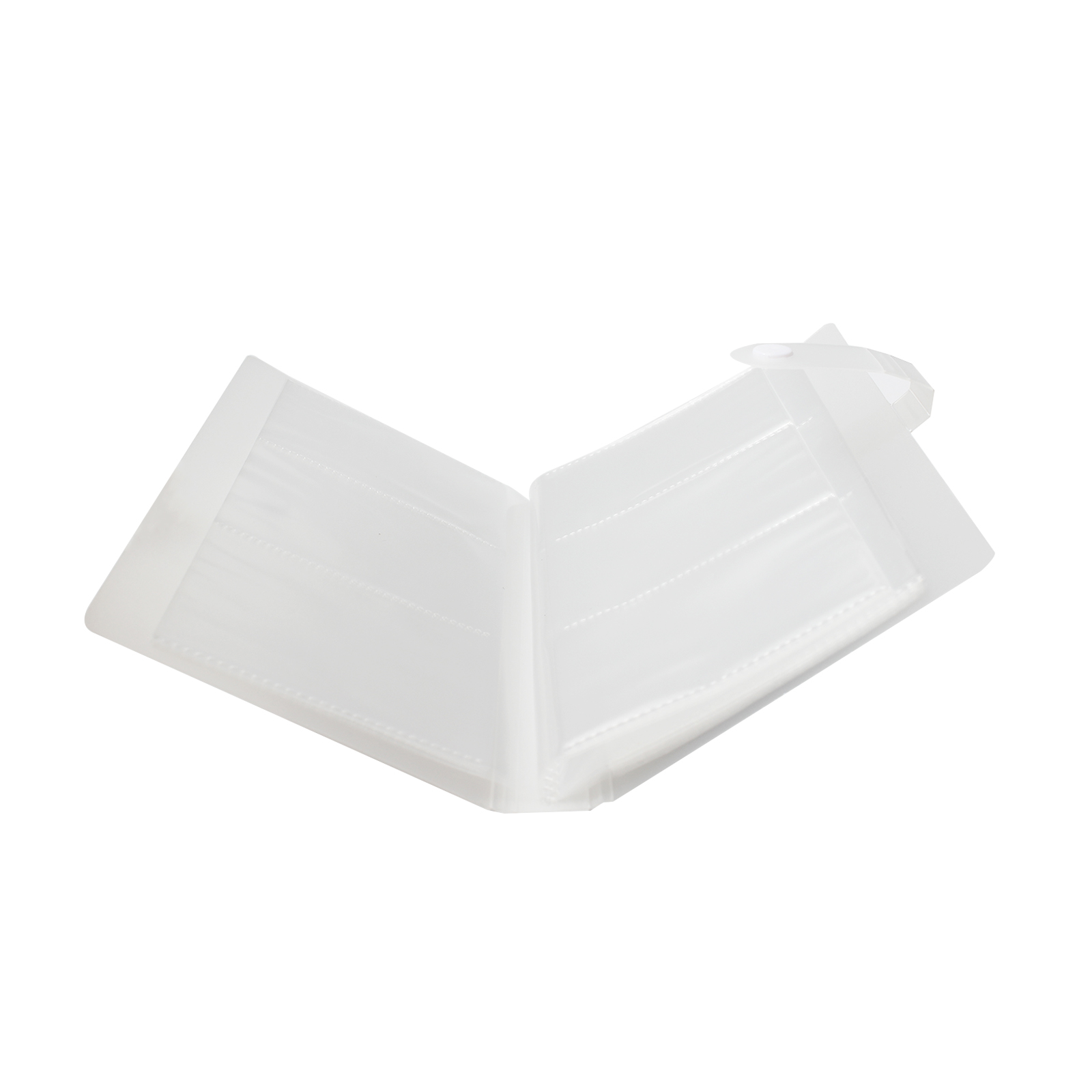 Goldforest Document covers,Business Card Book Holder Transparent Portable Credit Card Holder 240 Card Holders