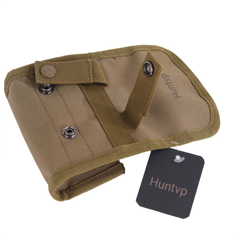 Huntvp Case covers for firearm，Tactical Shotgun Shell Holder Molle Shotshell Holder Buttstock Ammo Bullet Holder Pouch for 12/20 Gauge 10 Rounds for Belt Waistband Magazine Pouch