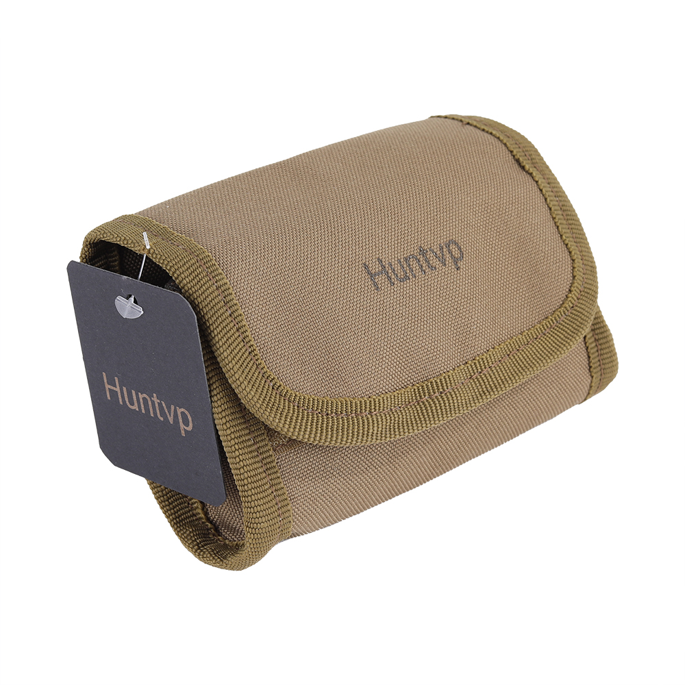 Huntvp Case covers for firearm，Tactical Shotgun Shell Holder Molle Shotshell Holder Buttstock Ammo Bullet Holder Pouch for 12/20 Gauge 10 Rounds for Belt Waistband Magazine Pouch
