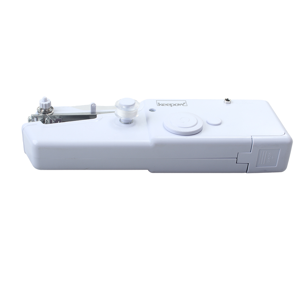 keepow Handheld Sewing Machines,Mini Quick Portable Sewing Machine Suitable for Home, Travel,DIY White
