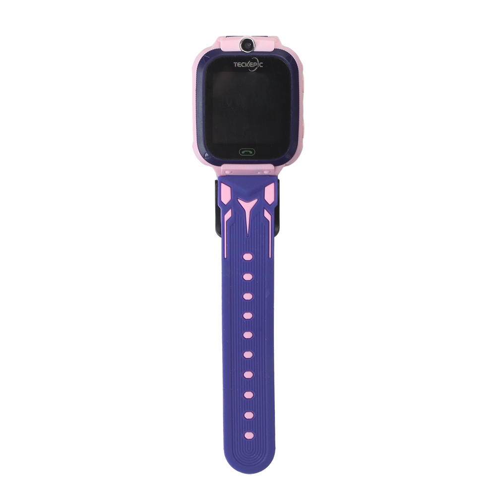 TECKEPIC KIDS SMARTWATCH WITH GPS TRACKER, VOICE & VIDEO CALL SOS ALERTS SMART WATCH,4-12 YEARS GIRLS GIFTS.