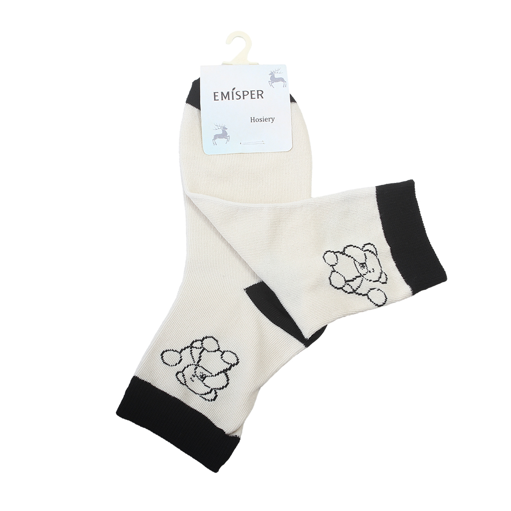 EMISPER Hosiery, Girls' pure cotton sweat-absorbing and breathable Hosiery socks