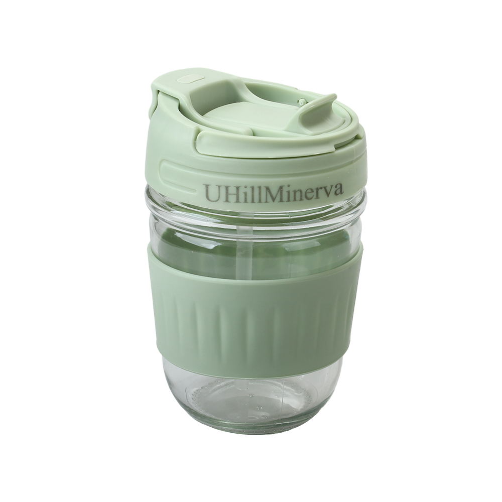 UHillMinerva Cup, water cup, double drinking cup, glass cup, minimalist accompanying cup