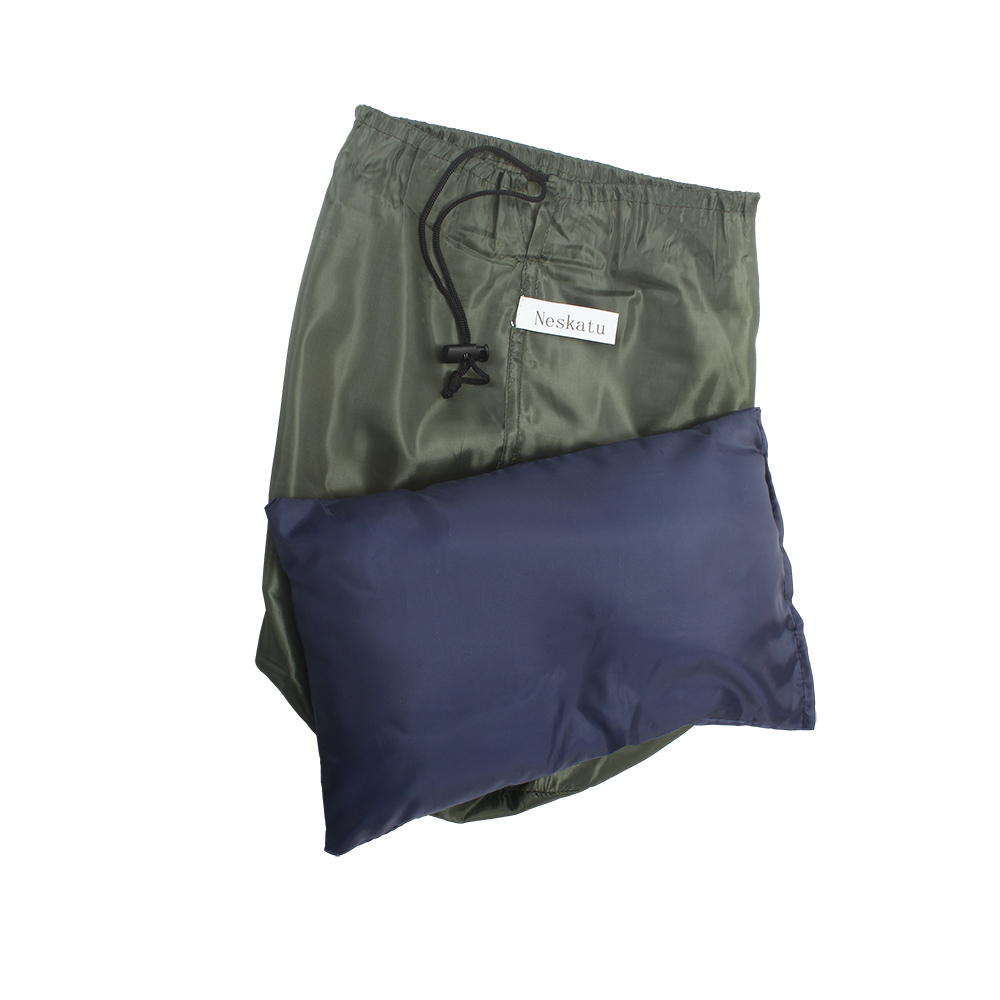 Neskatu Camping sleeping bag for adults, thickened for autumn and winter, outdoor camping warmth, single person sleeping bag, complimentary pillow