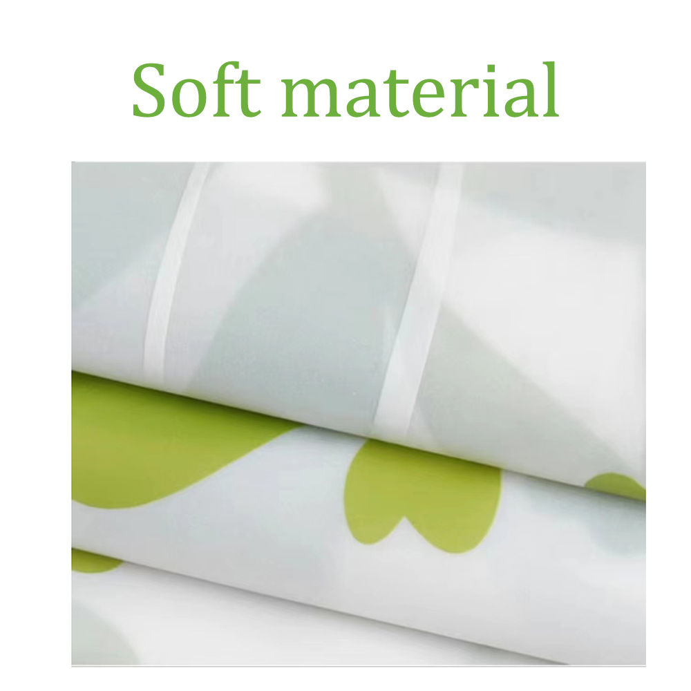 Cocoon Nest Flowers & Butterflies Shower Curtain, Waterproof Shower Curtain With 12 Hooks, Decorative Bathroom Accessories