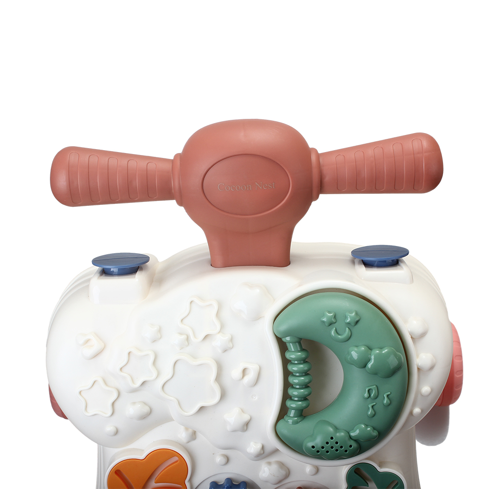 Cocoon Nest Baby Walker, Multifunctional Detachable Game Panel, Baby Learning Toys Gifts For Baby Boys Girls Christmas Gifts