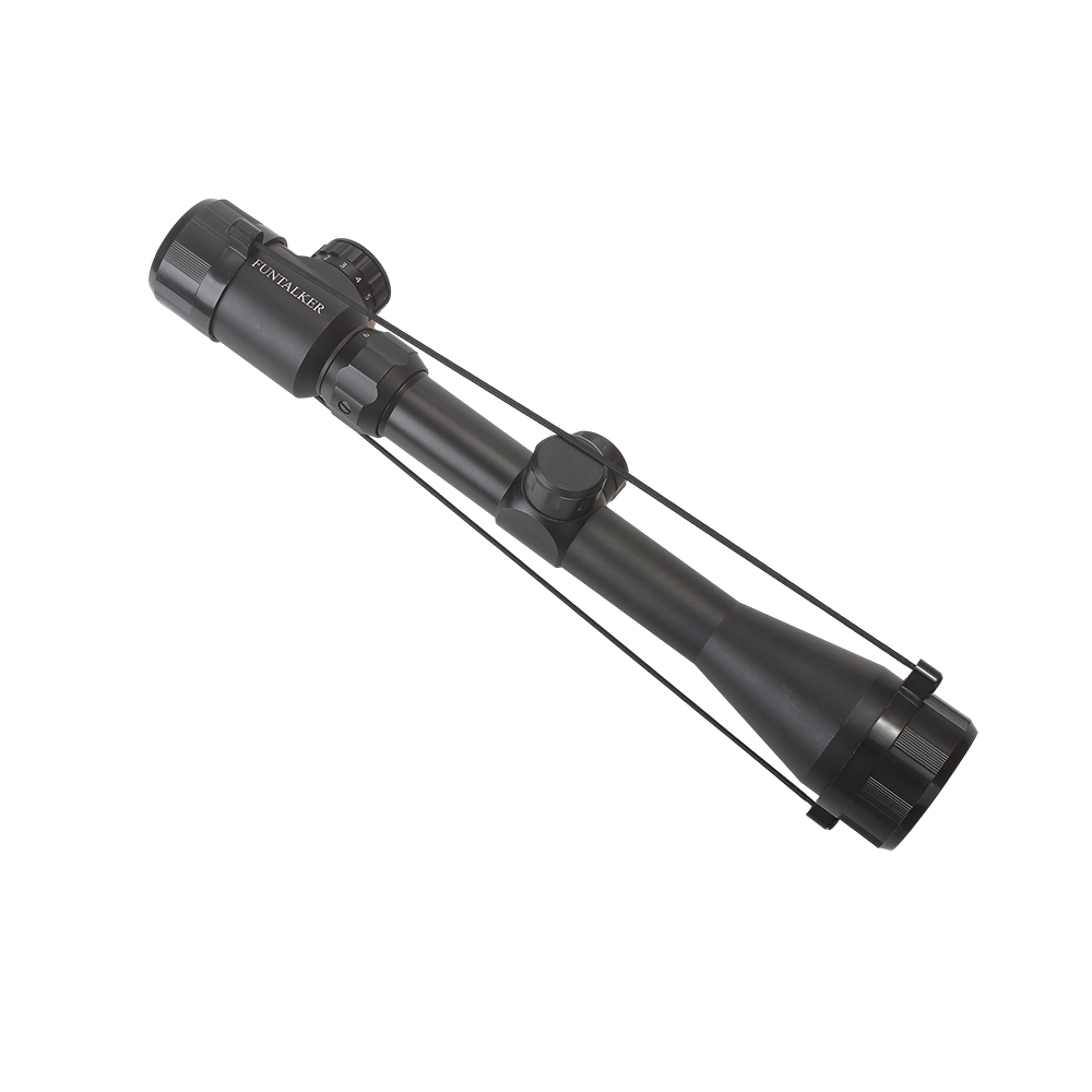 FUNTALKER Telescopic sights for artillery,3-9X40EG Optic Sight Scope Red/Green Illuminated Reticle Sight