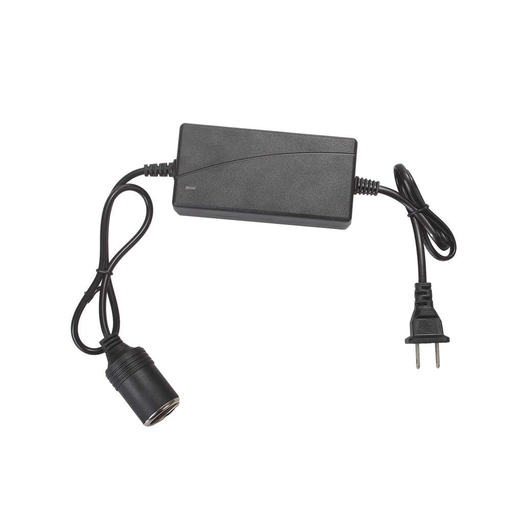 BlueBiu DC/AC Power Converter,Car Cigarette Lighter Socket AC/DC Power Supply Adapter for Tire Inflator, Car Refrigerator, Car Vacuum Cleaner, and Other Car Devices(AC 100V ~ 240V to DC 12V 2A 24W)