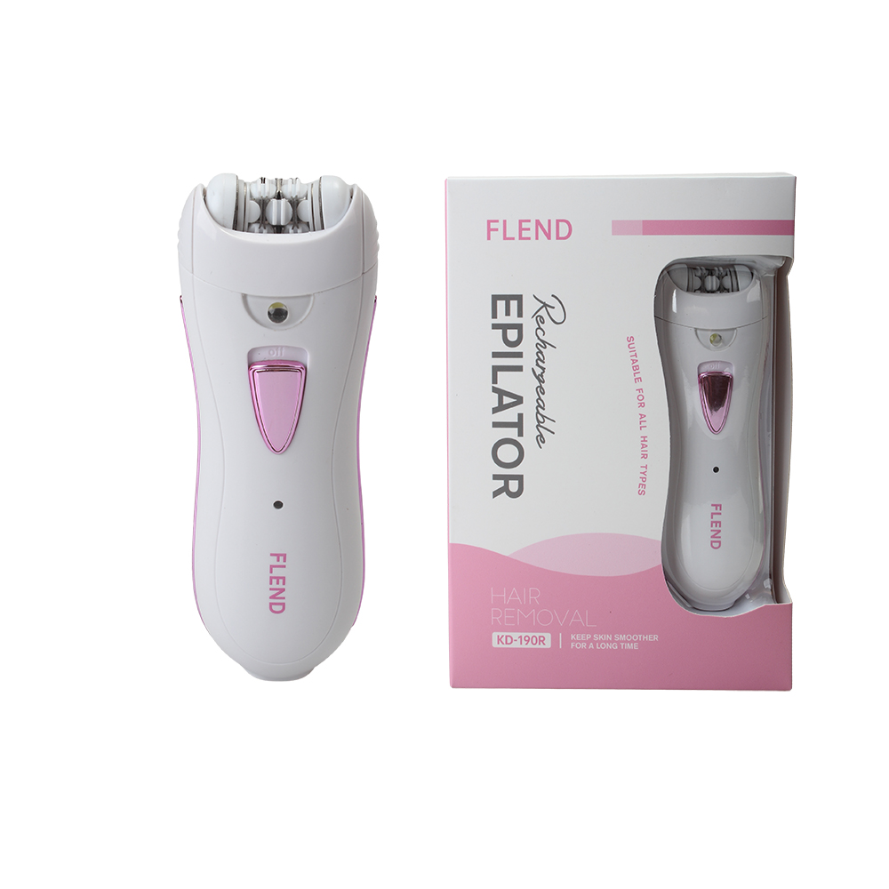 FLEND Electric Depilation appliances, Womens Shaver & Trimmer,Facial Leg Armpit Depilation appliances for Women