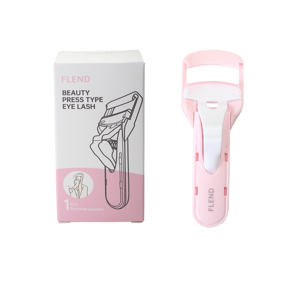 FLEND eyelash clip, portable mini eyelash clip, a natural and long-lasting travel eyelash clip for women