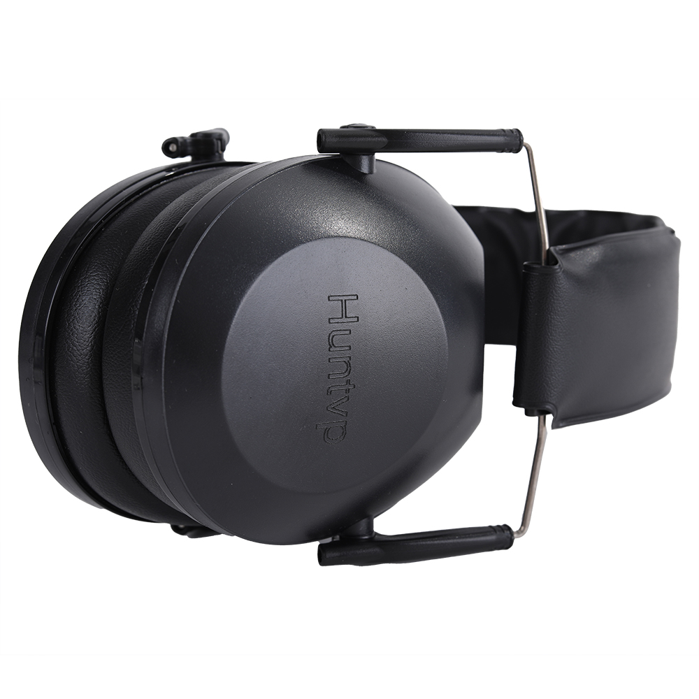 Huntvp Noise cancelling headphones，Adult Ear Defenders, Shooting Noise Cancelling Headphones, Sound Blocking Ear Muffs for Autism Hunting Construction Machinery Work Mowing, Gift for Father's Day -Black