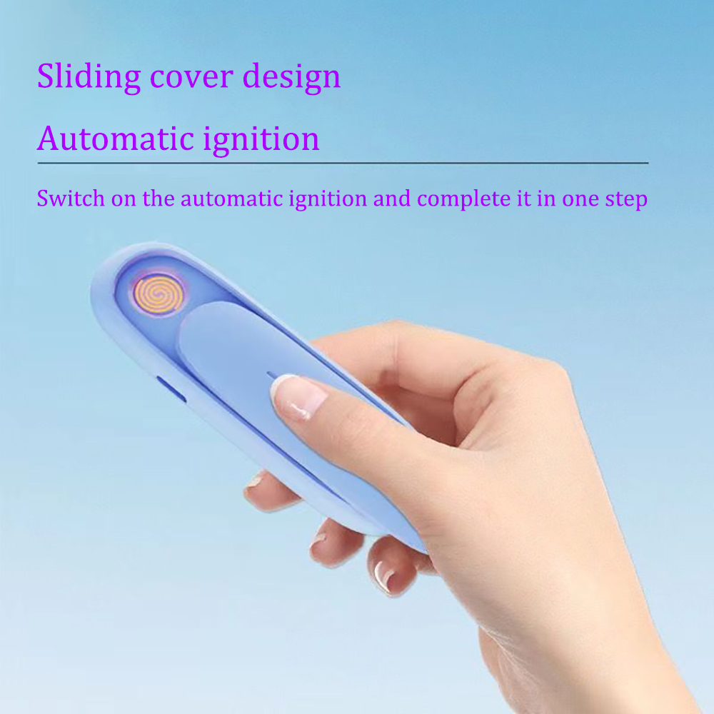 Lalu Bar charging cigarette lighter portable creative electronic cigarette lighter windproof and flameless cigarette lighter