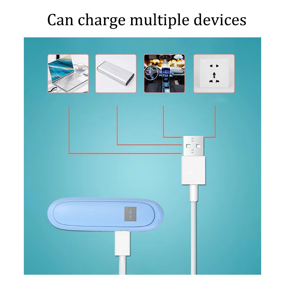 Lalu Bar charging cigarette lighter portable creative electronic cigarette lighter windproof and flameless cigarette lighter