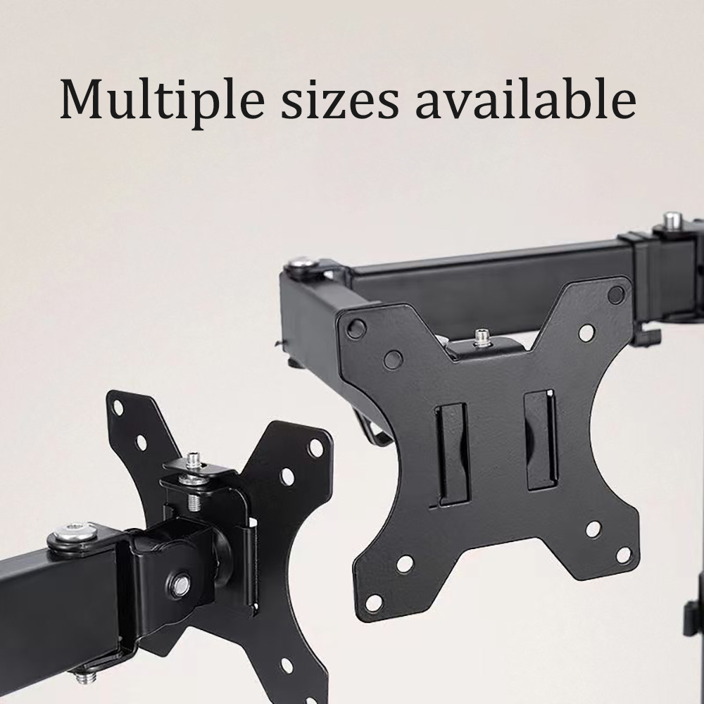 UP/SIT DASK Calculating Machines Stands,Dual Monitor Stand Up Desk Mount,Height Adjustable Desk Mount,Fits 2 Computer Screens 19 20 21 22 23 24 27 Inches ﻿