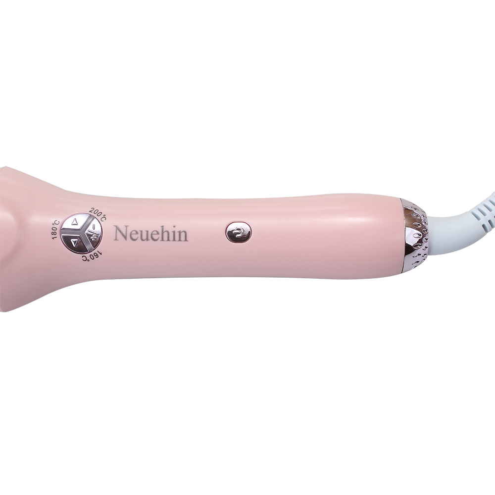 Neuehin Electric curler, rotating curler 1.1 "1.25" curler, automatic curler, adjustable temperature, fast heating curler