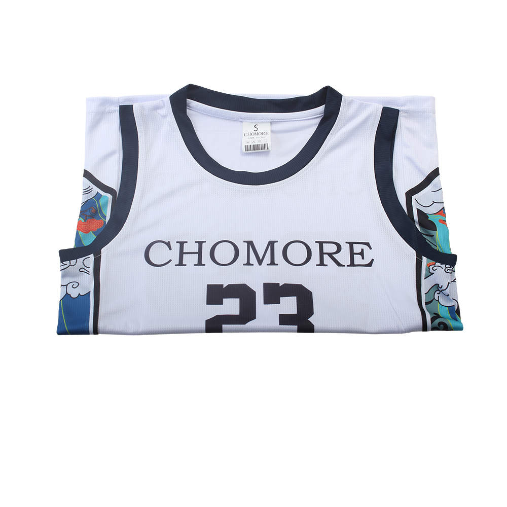 CHOMORE Basketball clothing jersey set with men's and women's printed training and competition jerseys