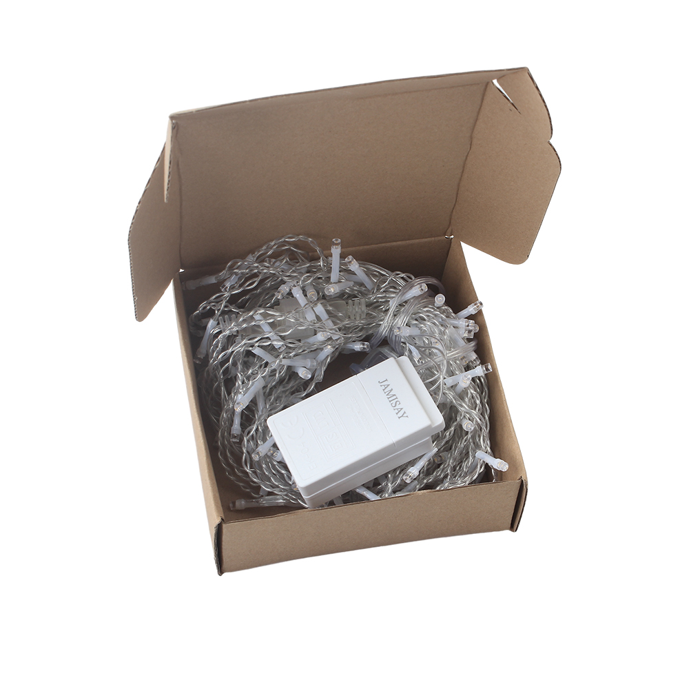 JAMISAY Christmas electric light string outdoor plug-in festive atmosphere light 30M 300 decorative light string