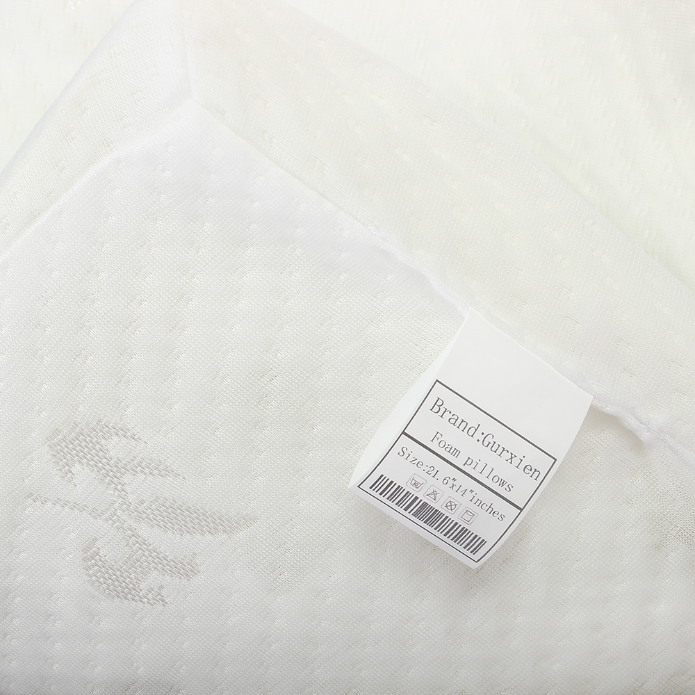 Gurxien Foam pillows, Ergonomic Foam Memory Pillow,Soft Bedding For Hotel Home Decor, Pillow For Back Belly Or Side Sleepers(21.6x14 inch)