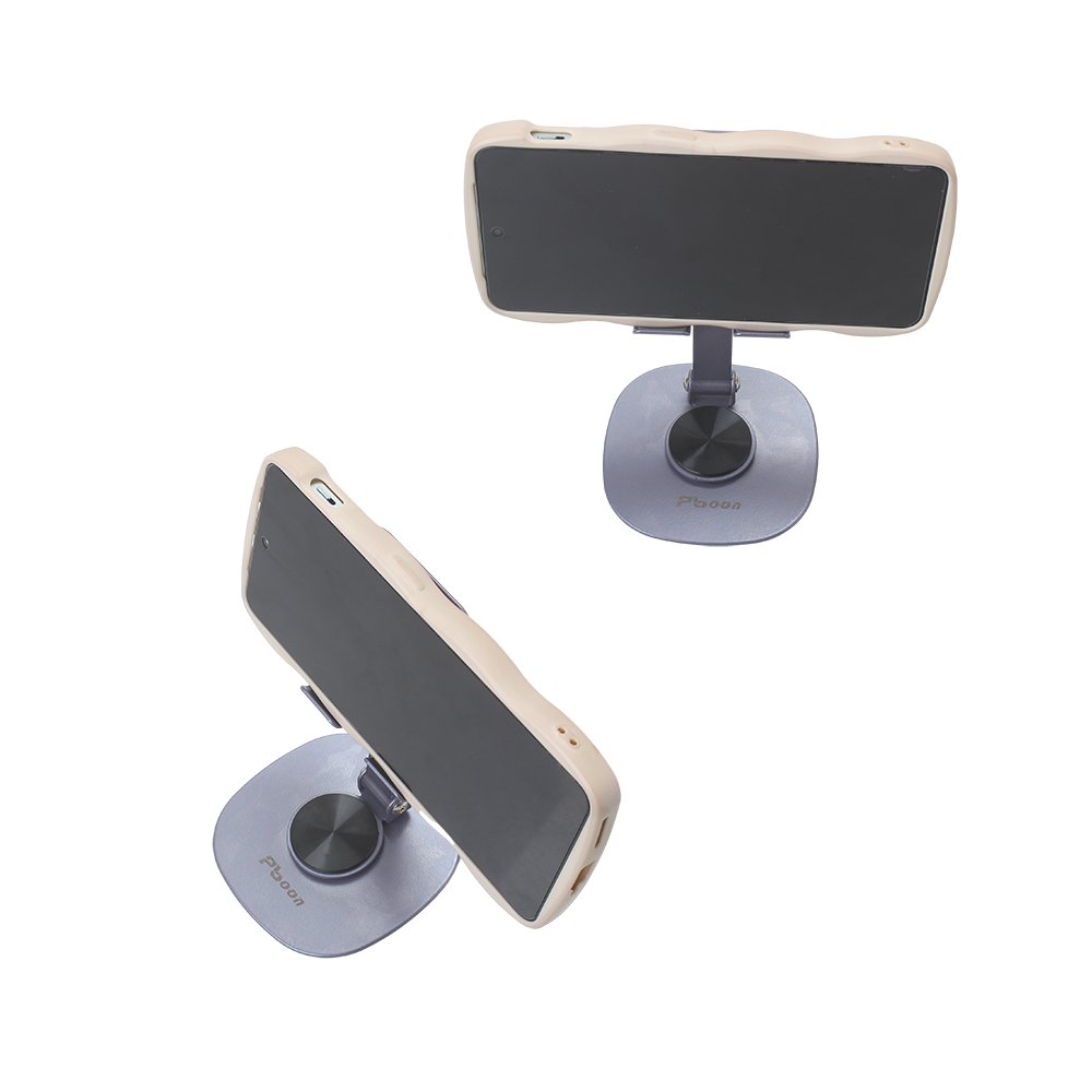 pboon Smartphone holder,metal 360 ° rotating multifunctional folding convenient holder