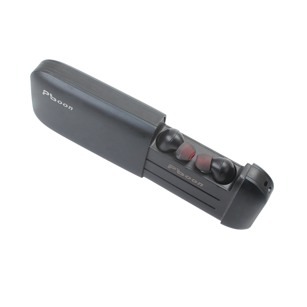Pboon Wireless Earbuds,Sports Bluetooth Headset,Bluetooth earphones come with a charging compartment, push-pull design
