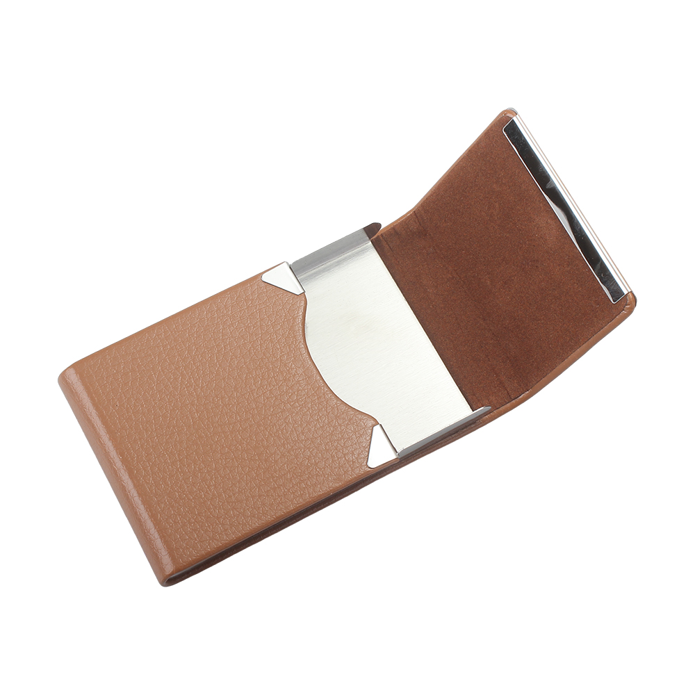 90 BAR Tobacco boxes, Portable Slim Leather Cigarette Case for Hold 7 Regular Size