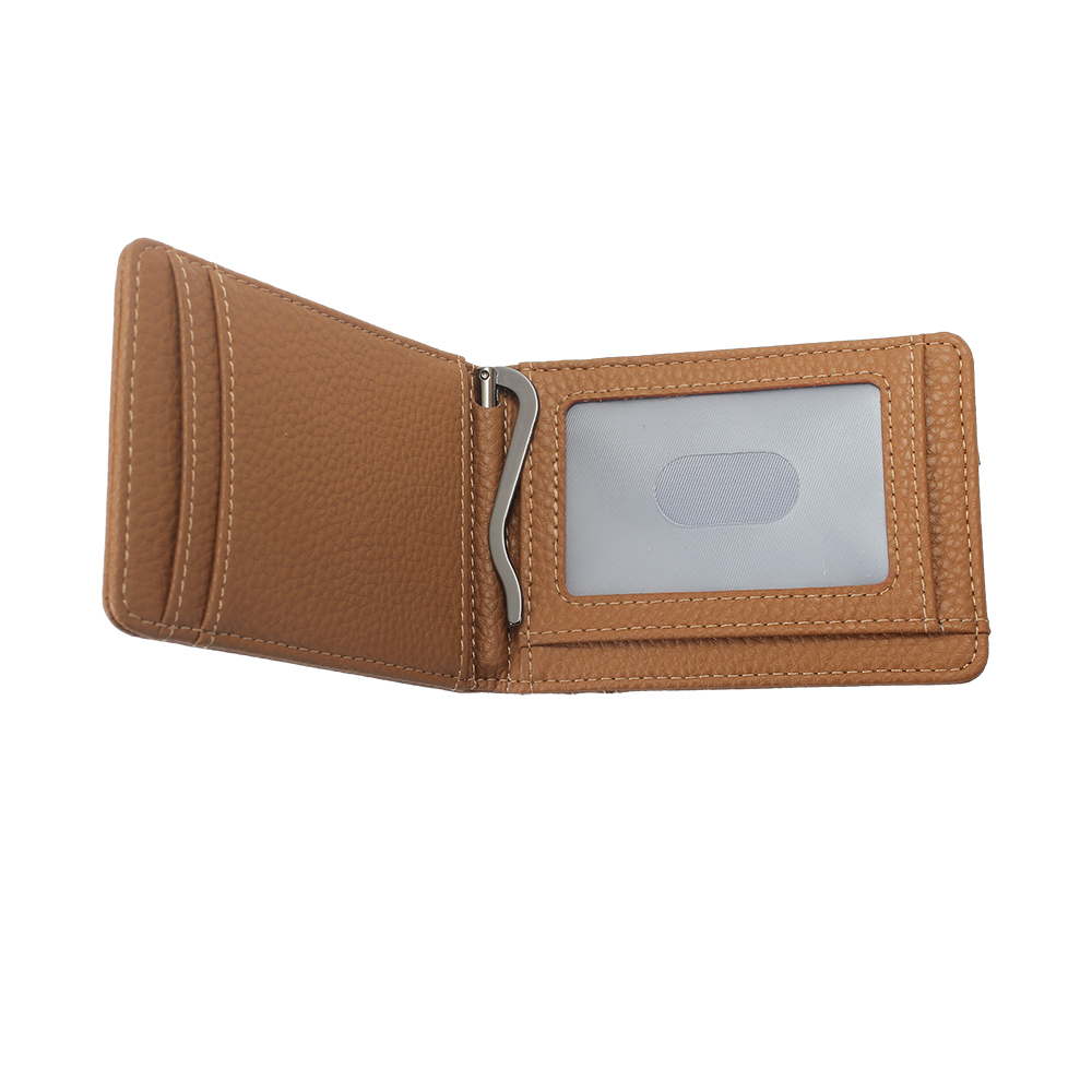 JOYSIDEA Wallet card bag, wallet wallet for both men and women, all-in-one driver's license, slim and double fold real pickup bag