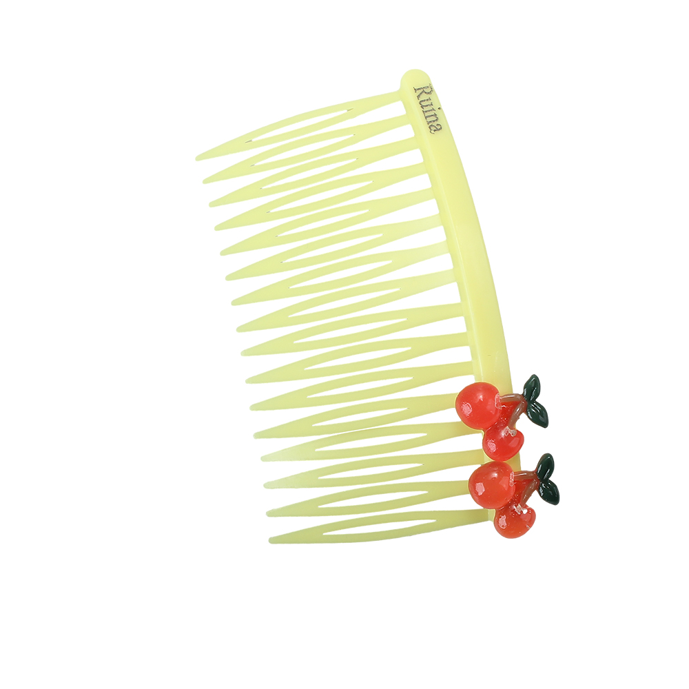 Ruina Comb Style Hair Accessories, Candy Color Fruit Hair Comb Clips,Hair Accessories Decorative Comb for Women Kids Girls